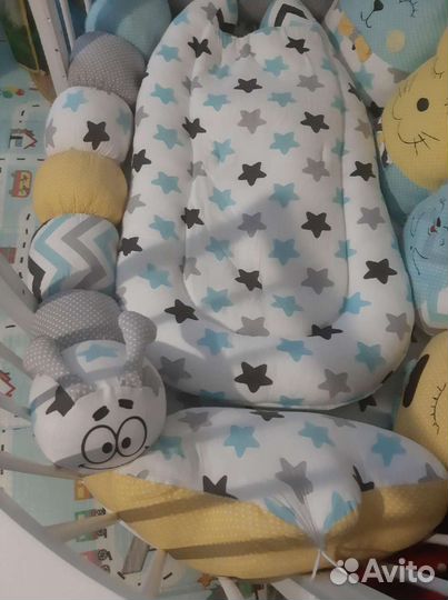 Бортики и кокон в кроватку