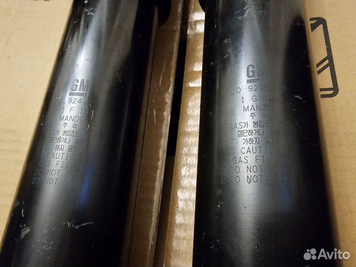 Задние амортизаторы нивомат Каптива Антара Captiva