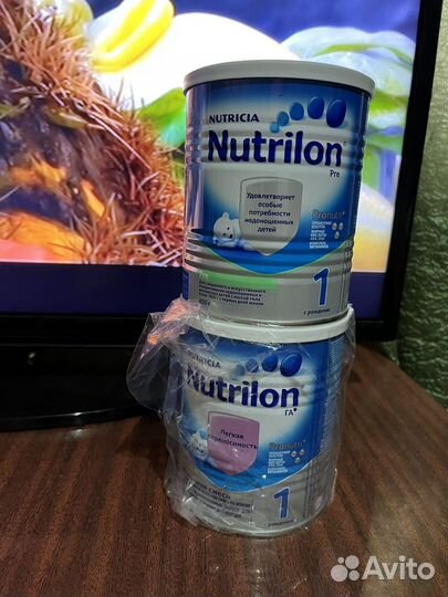 Детская смесь нутрилон 1