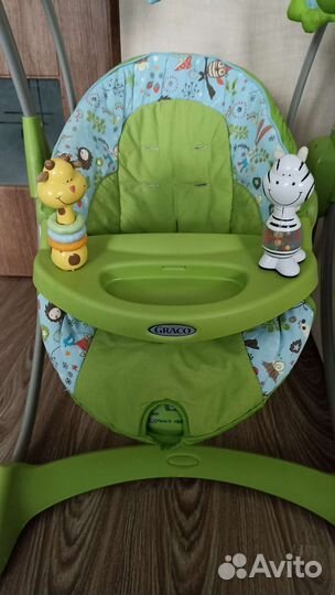 Детские электронные качели Graco