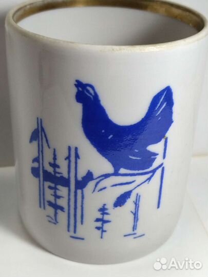 Кружка Дулево глухарь СССР