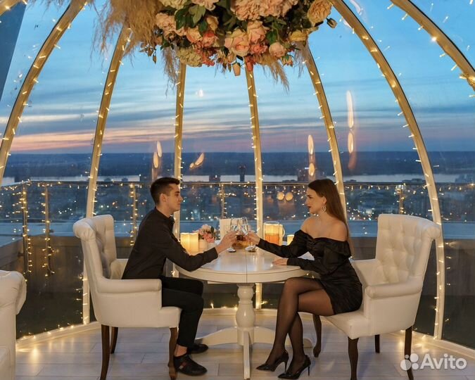 Романтика на высоте в Самаре