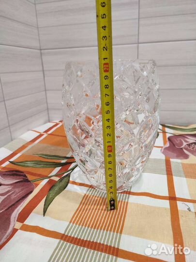 Ваза хрустальная большая СССР