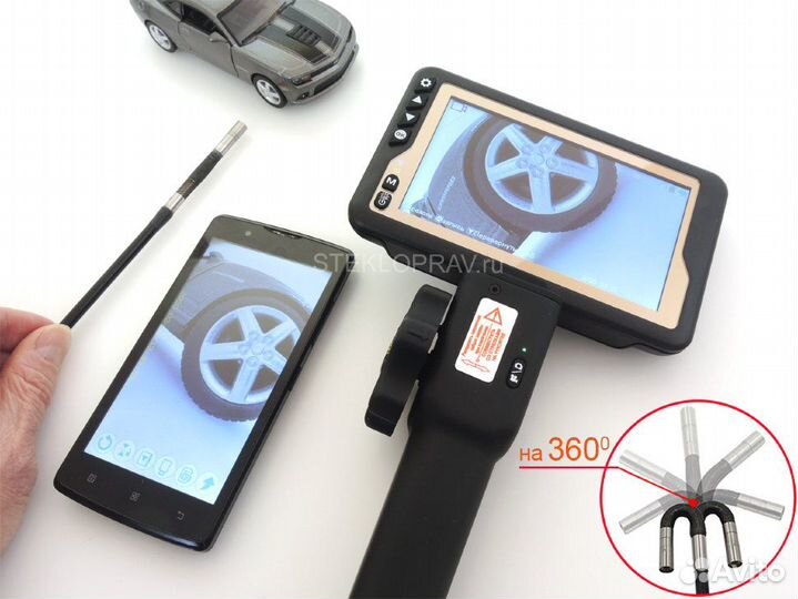 Управляемый WiFi-эндоскоп delta R-620-6,2мм-1метр