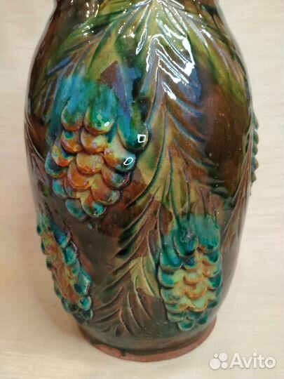 Ваза Шишки Старая Гжель