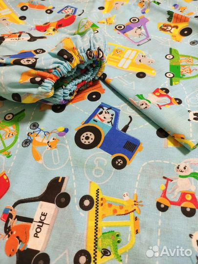 Новое ясельное постельное белье