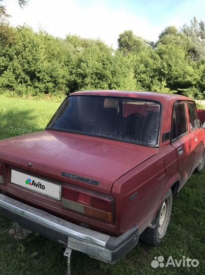 ВАЗ 2107 1.5 МТ, 1998, 66 160 км