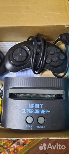 Игровая приставка Sega super drive 9+