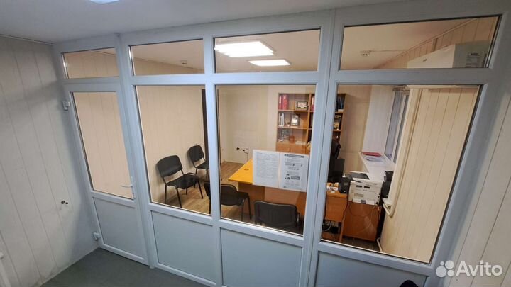 Перегородка пвх стеклопакет