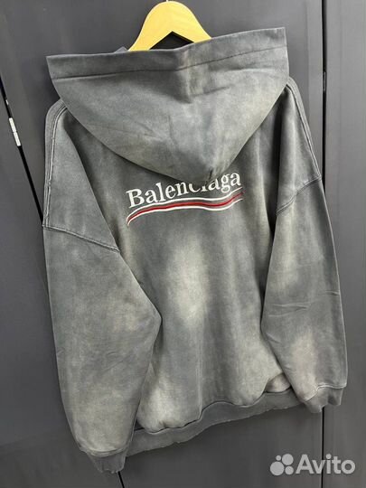 Зип худи balenciaga стильная (новинка 2024)