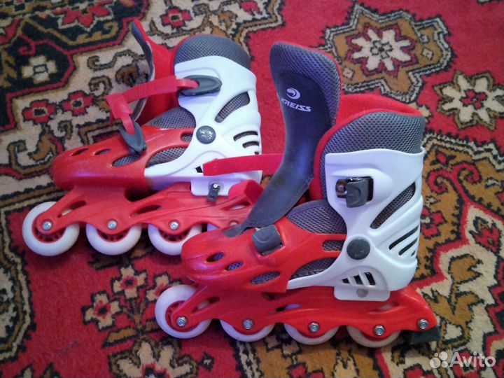Роликовые коньки детские раздвижные