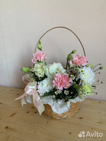 Корзина с цветами