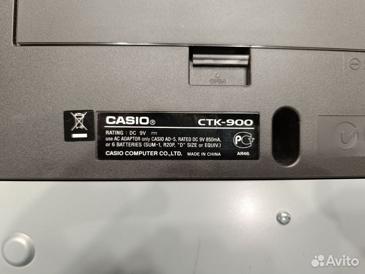 Синтезатор Casio CTK-900