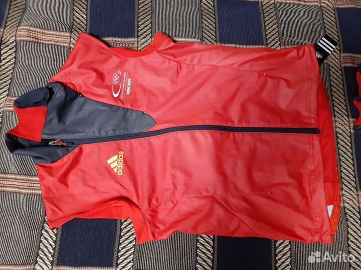 Лыж/разминочные Жилетки adidas Сб.Германии44-46-48