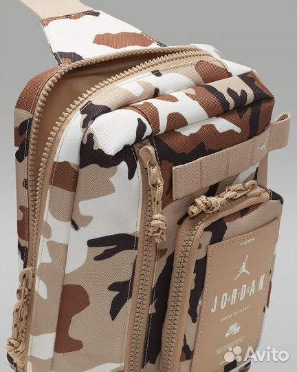 Сумка Nike Air Jordan Hesi Bag Desert Camo