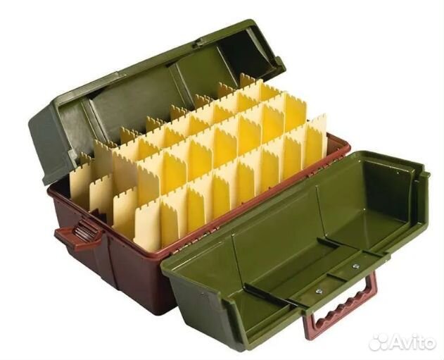 Ящик рыболовный многосекционный для приманок