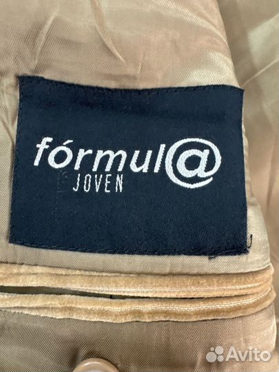 Вельветовый пиджак мужской новый 48