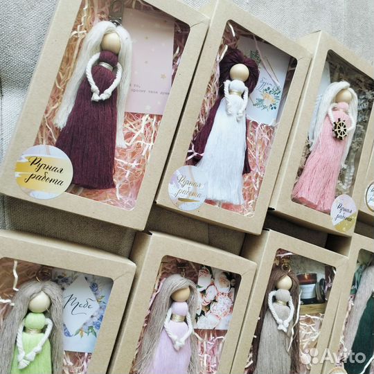 Обережные куклы макраме