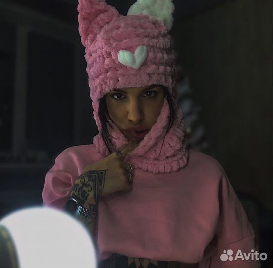 Балаклава вязаная