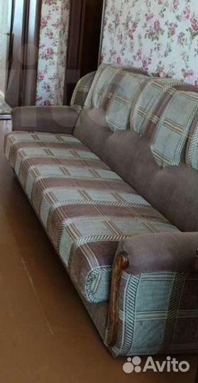 Диван и 2 кресла комплект бу