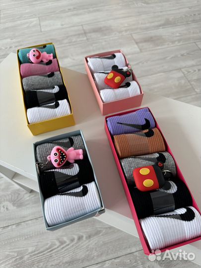 Набор носков найк мужские женские