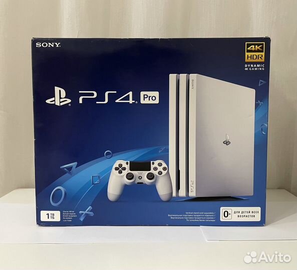 Sony Playstation 4 Pro (Glacier White) 5.05 прошит