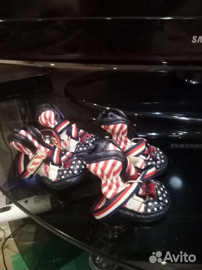 Ботиночки для маленьких пород собак