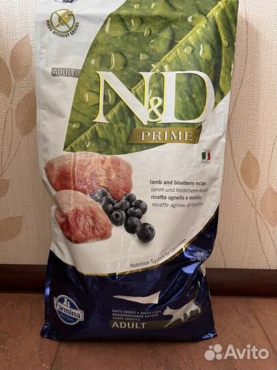 Сухой корм для кошек Farmina Prime беззерновой