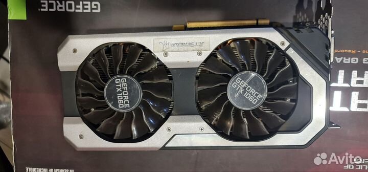 Palit jetstream GTX 1060 3GB