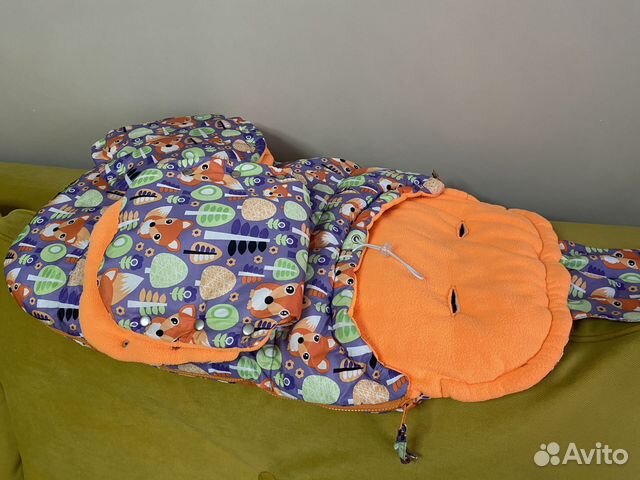 Детский конверт и муфты для рук