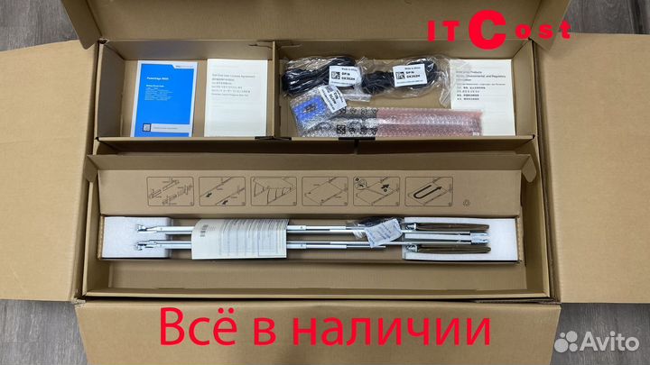 Сервер Dell R760 NVMe 2x6442Y 4TB 24x3,84Tb SFP28