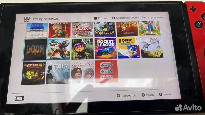 Игровая приставка nintendo switch