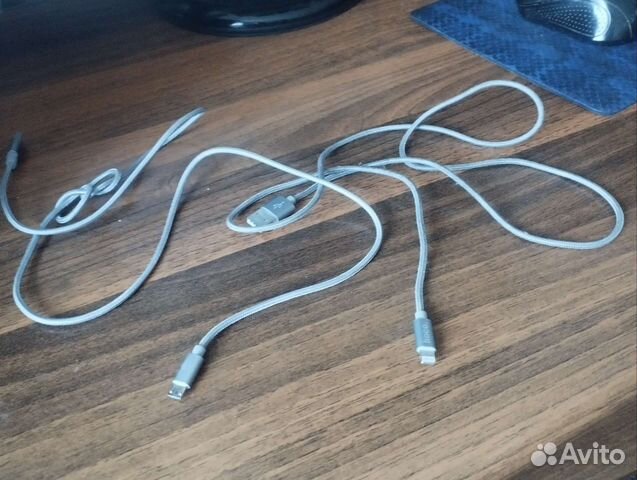 Провода для зарядки пауэр банка и айфона и пбанк