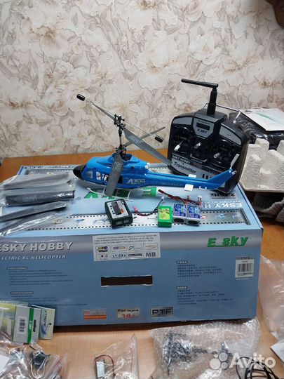 Вертолет на радиоуправлении Еska