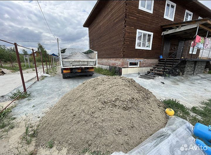 Песок щебень пгс отсев