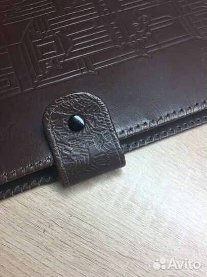 Кожаная папка для нот, документов, планшета Винтаж
