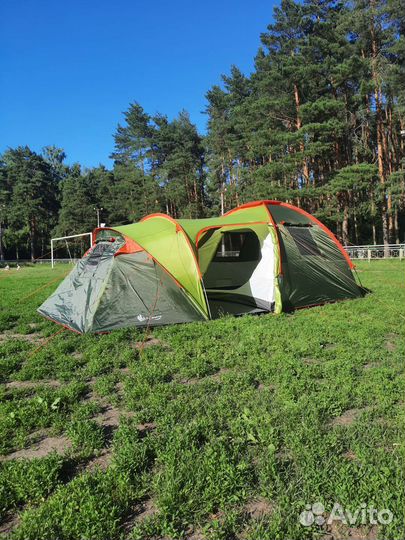 Палатка 6 местная тамбуром с полом mir-1810