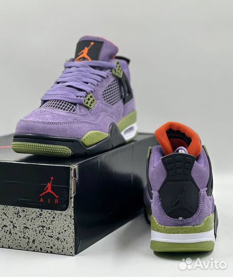 Кроссовки Nike Air Jordan 4 Retro Purple