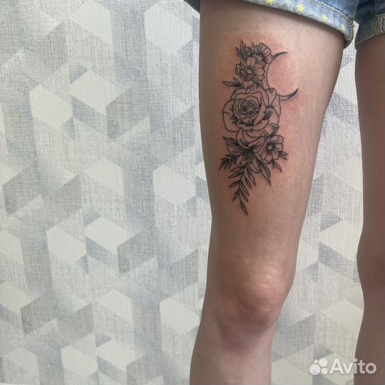 Тату в студии