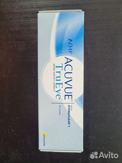 Линзы контактные однодневные acuvue trueye