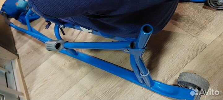 Детские санки с колесами