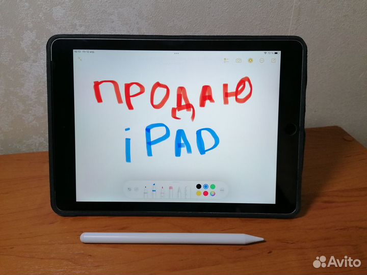 iPad Air 2 Wi-Fi+LTE 4G 16Gb + Pencil + чехол