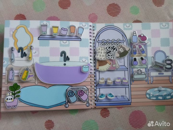 Книга на липучках 