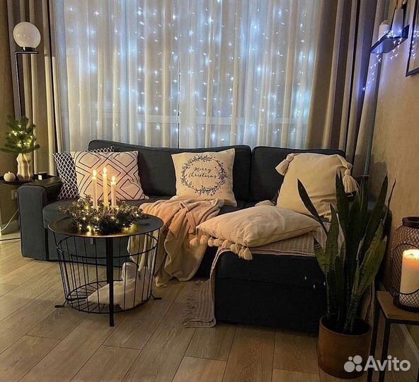 Гирлянда штора