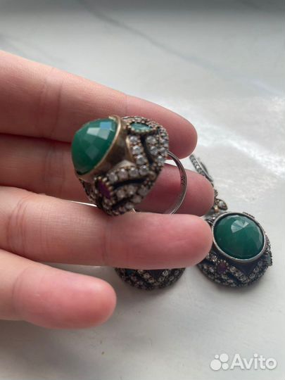 Серебряный комплект