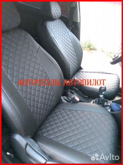 Чехлы Автопилот Hyundai Elantra 4 HD из экокожи