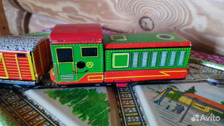 Маневровый локомотив лзм игрушка СССР