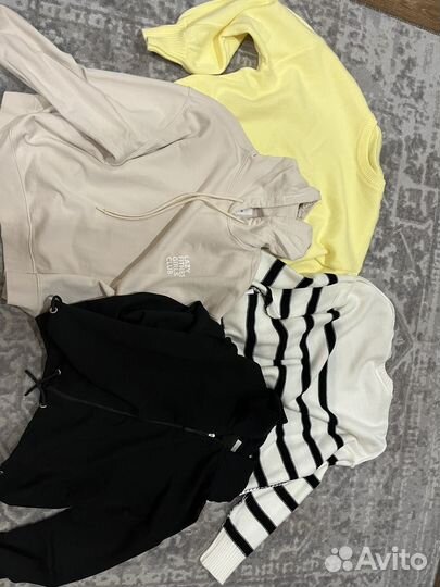 Вещи и обувь пакетами женская и детская