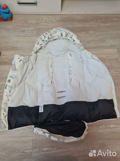 Зимний конверт в коляску leokid до 3хлет