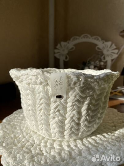 Корзинка белая